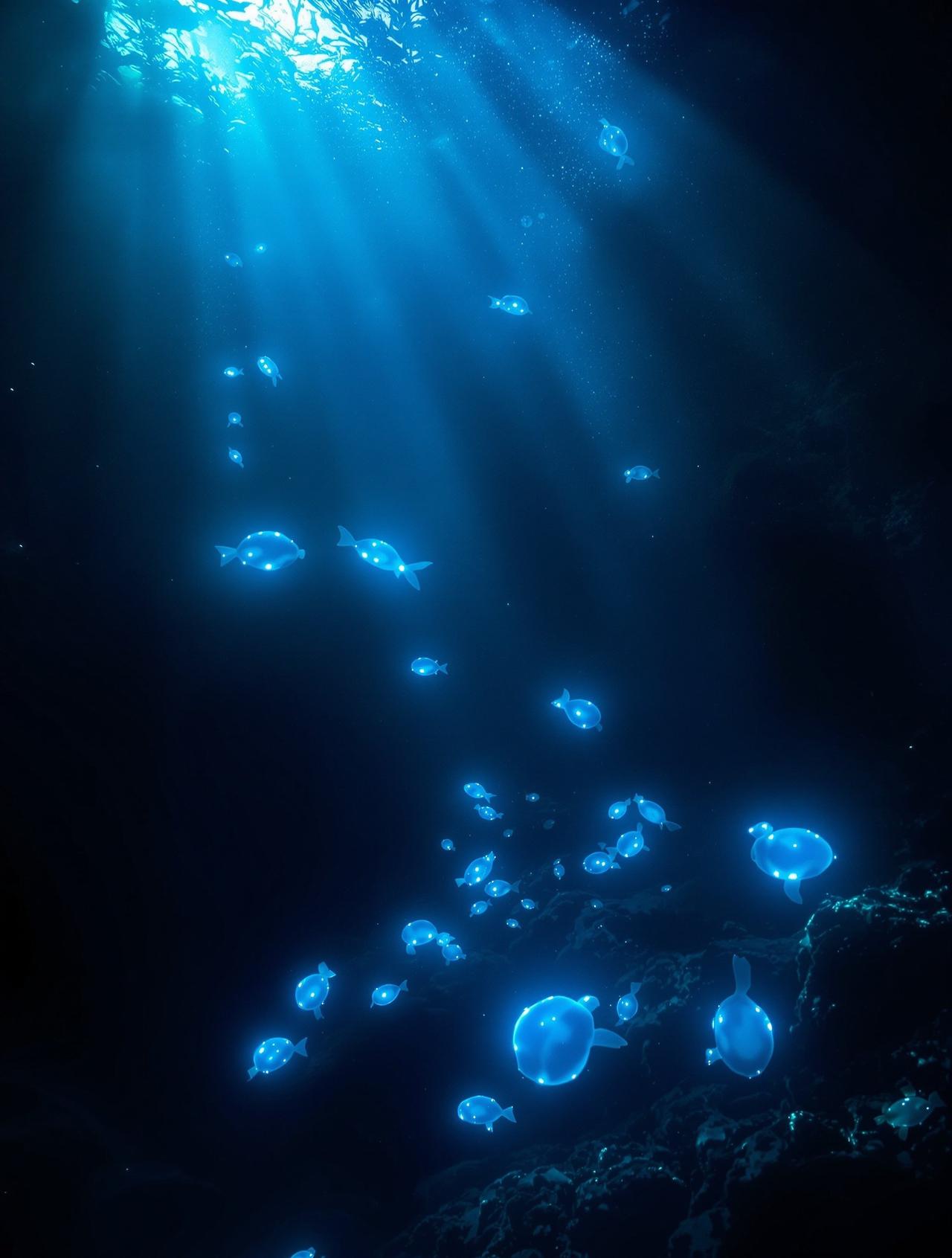 天启影视作品《深海探秘》海报